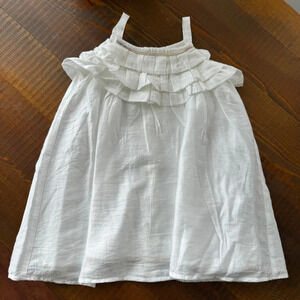 Dress strapless 3/6 months Burberry white